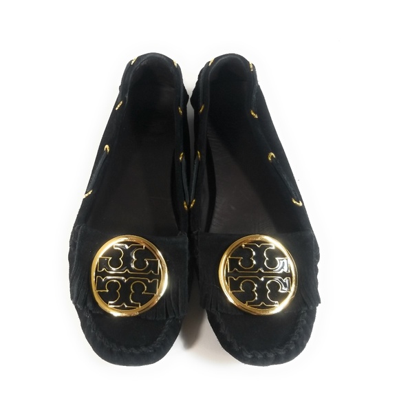 Tory Burch Shoes - Tory Burch Suede Boat Driving Kiltie Loafers 9.5 M